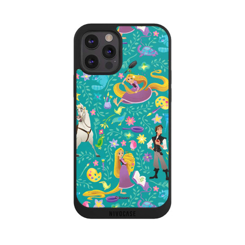 Apple iPhone 12 Pro Max NIVOpure Rapunzel Blue Pattern