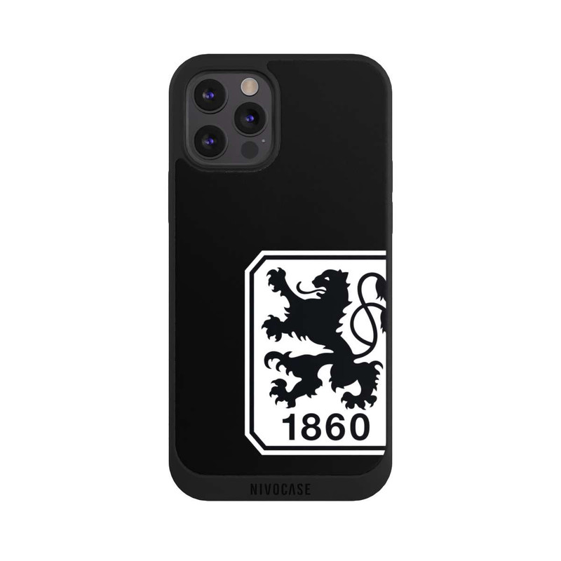 iPhone 12 Pro Max NIVOpure TSV 1860 Schwarz Logo Groß