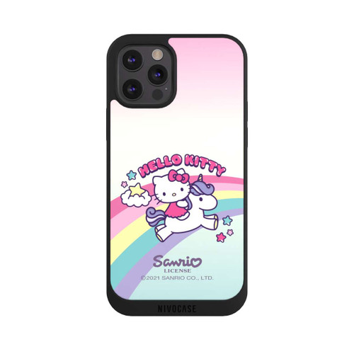 Apple iPhone 12 Pro Max NIVOpure Hello Kitty Regenbogen 