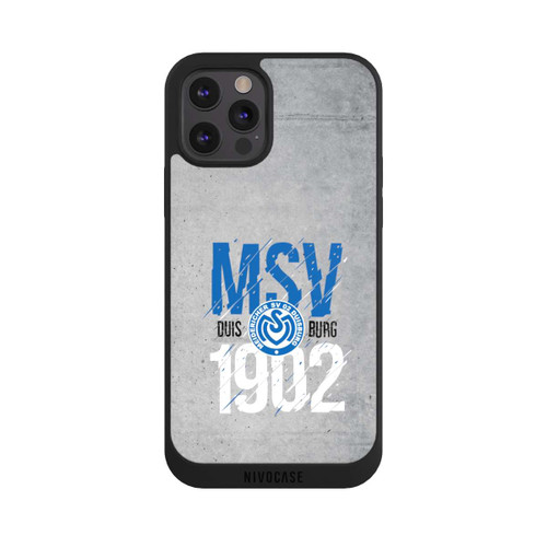 Apple iPhone 12 Pro Max NIVOpure Logo Grunge MSV