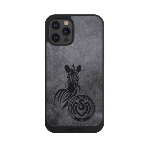 Apple iPhone 12 Pro Max NIVOpure Zebra Betonlook MSV