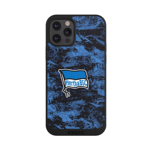 Apple iPhone 12 Pro Max NIVOpure Hertha BSC Logo | Grunge 