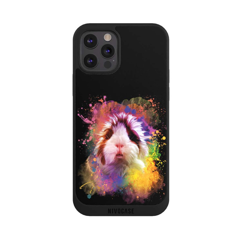 iPhone 12 Pro Max NIVOpure Meerschweinchen Colorful Sprayart 