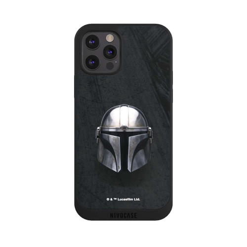 Apple iPhone 12 Pro Max NIVOpure Casque Mandalorien Noir