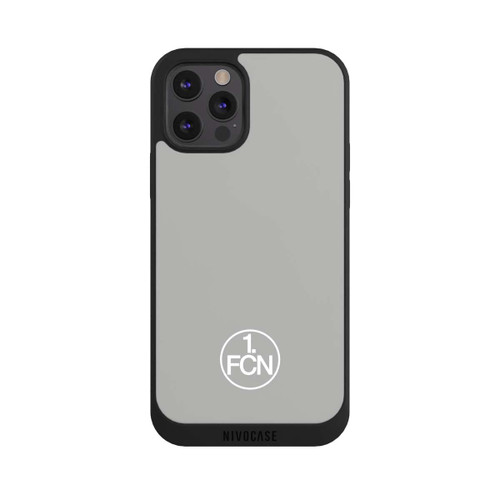 Apple iPhone 12 Pro Max NIVOpure Logo Grau 