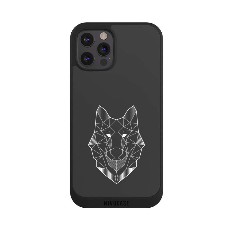 iPhone 12 Pro Max NIVOpure Wolf Polygon
