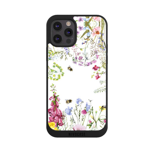 Apple iPhone 12 Pro Max NIVOpure Cadre de fleurs sauvages des prés d'été