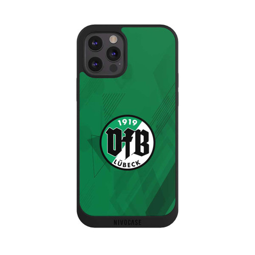 Apple iPhone 12 Pro Max NIVOpure VfB Lübeck Grüne Grafikelemente
