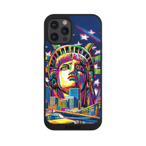 Apple iPhone 12 Pro Max NIVOpure NY City Art par P.D. Moreno