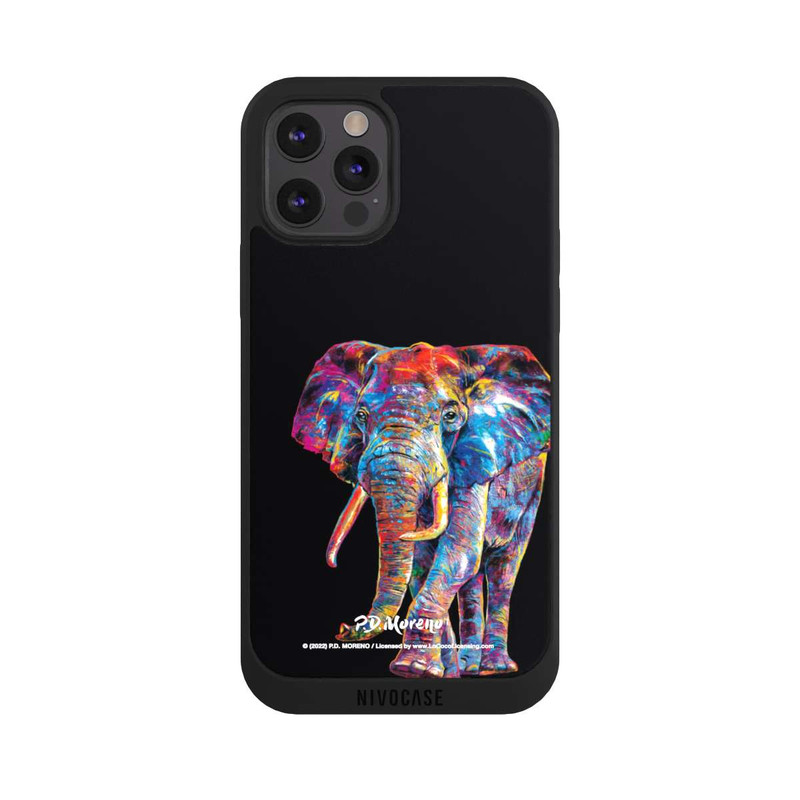 iPhone 12 Pro Max NIVOpure Elephant Art par P.D. Moreno