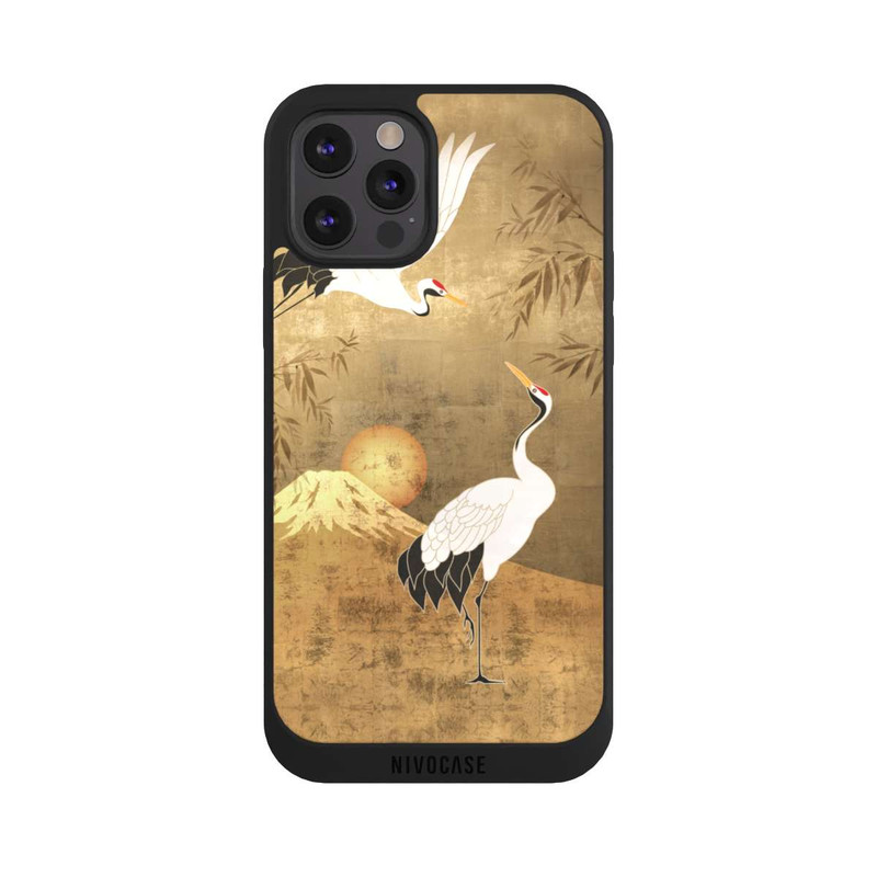 iPhone 12 Pro Max NIVOpure Grues Japonaises Or 2