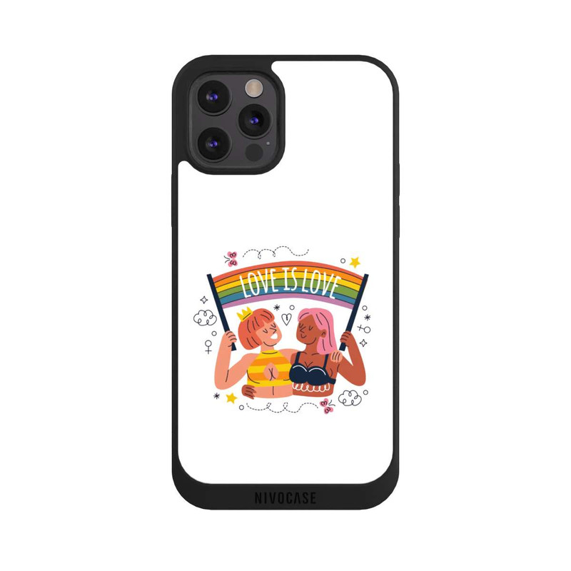 iPhone 12 Pro Max NIVOpure Love is Love Femmes