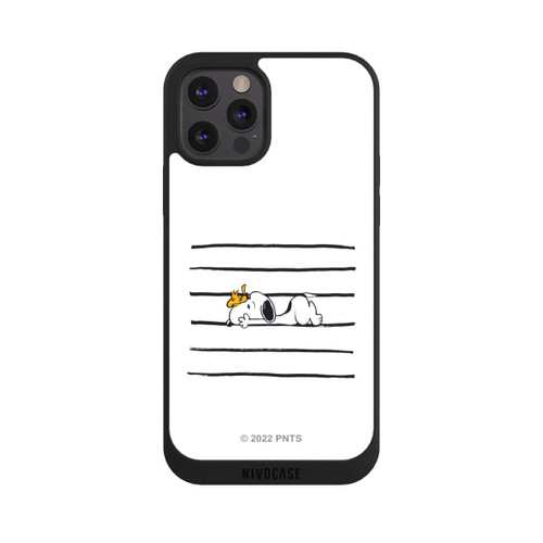 Apple iPhone 12 Pro Max NIVOpure Snoopy &amp; Woodstock Lignes