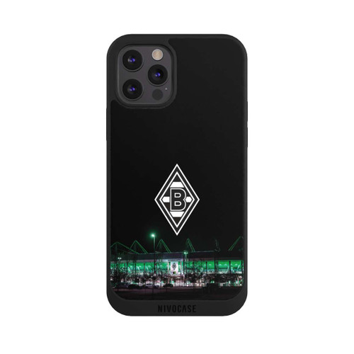 Apple iPhone 12 Pro Max NIVOpure Borussia-Park bei Nacht