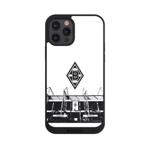 Apple iPhone 12 Pro Max NIVOpure Borussia-Park Schwarz und Weiß