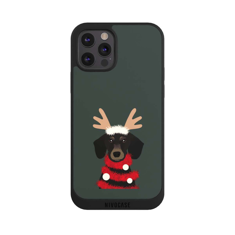 iPhone 12 Pro Max NIVOpure teckel de Noël