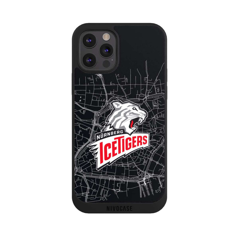 iPhone 12 Pro Max NIVOpure Nürnberg Ice Tigers Logo Karte