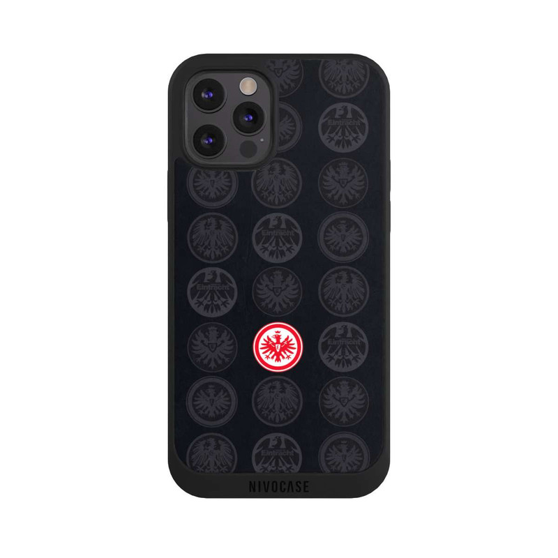 iPhone 12 Pro Max NIVOpure Eintracht Frankfurt Logo Pattern