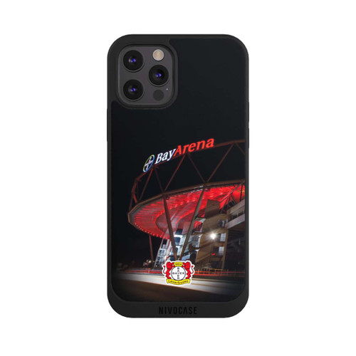 Apple iPhone 12 Pro Max NIVOpure BayArena Nacht Logo