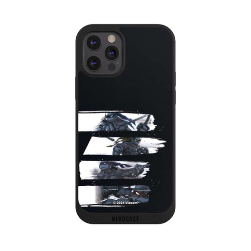 Apple iPhone 12 Pro Max NIVOpure Scratch TMNT noir et blanc