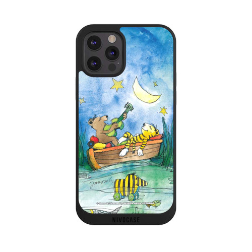 Apple iPhone 12 Pro Max NIVOpure Bär und Tiger im Mondschein