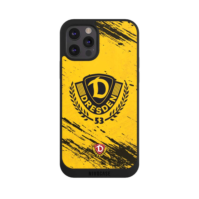 iPhone 12 Pro Max NIVOpure Dynamo Dresden Gelb Schwarz