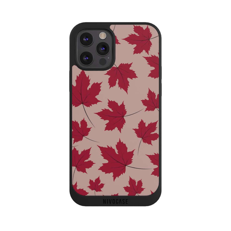 iPhone 12 Pro Max NIVOpure Herbstzauber Rote Blätter