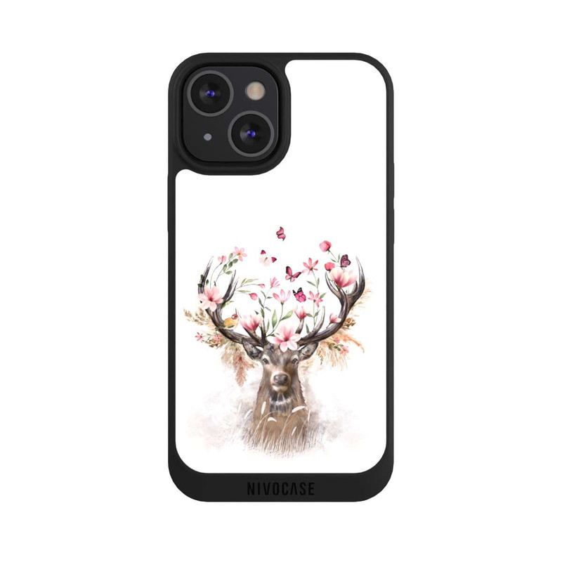 iPhone 13 Mini NIVOpure Deer Flowers Antlers