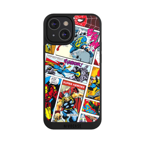 Apple iPhone 13 Mini NIVOpure Marvel Retro Comic Blue