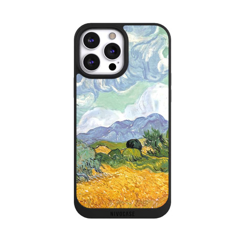 Apple iPhone 13 Pro Max NIVOpure Weizenfeld mit Zypressen
