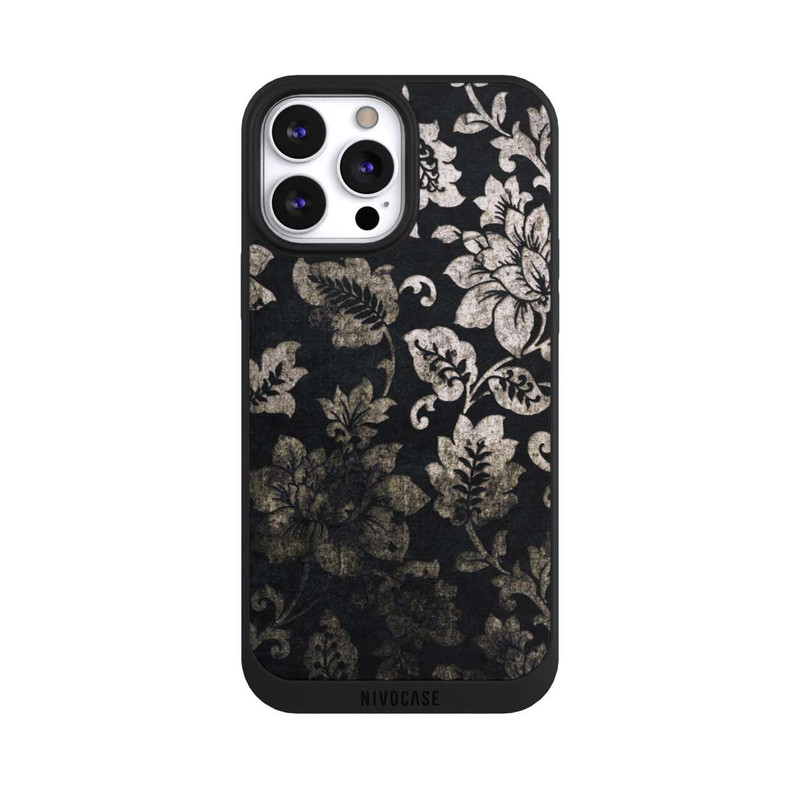 iPhone 13 Pro Max NIVOpure Silber Schwarz Vintage