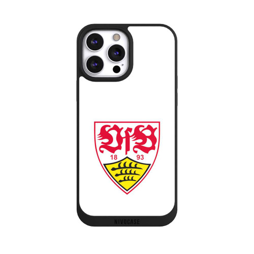 Apple iPhone 13 Pro Max NIVOpure VfB Stuttgart Wappen Weiß