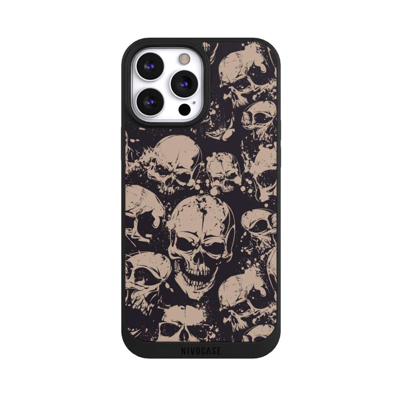 iPhone 13 Pro Max NIVOpure Halloween Totenköpfe
