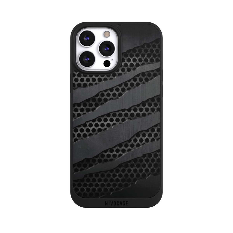 iPhone 13 Pro Max NIVOpure Griffures Métalliques Grises