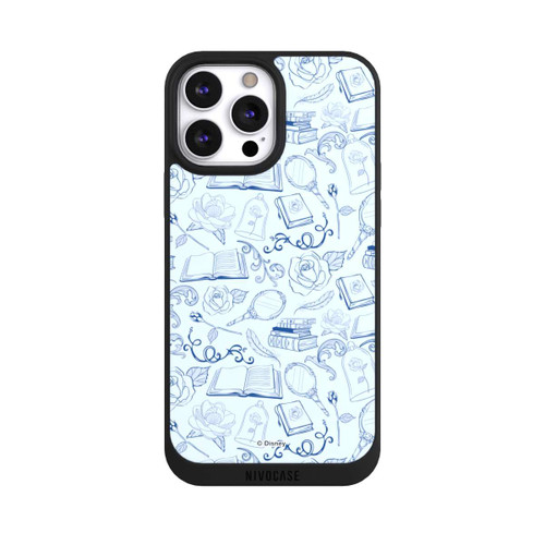 Apple iPhone 13 Pro Max NIVOpure Beauty and Beast Pattern Blue