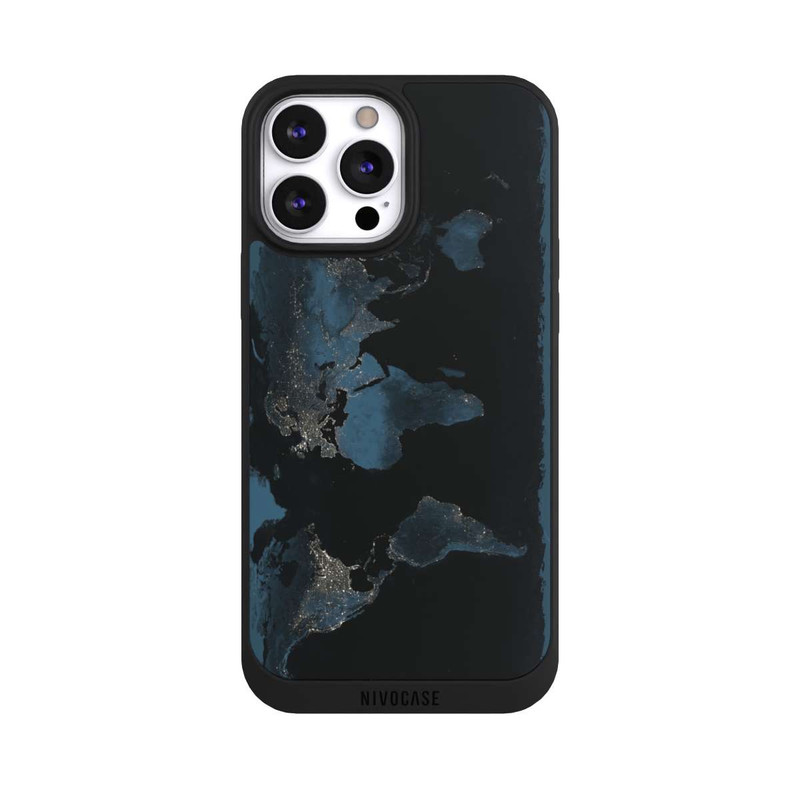 iPhone 13 Pro Max NIVOpure Nachtlichter Weltkarte