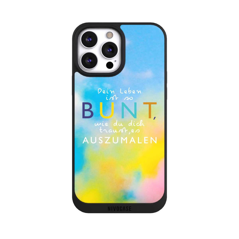 iPhone 13 Pro Max NIVOpure Das Leben ist Bunt