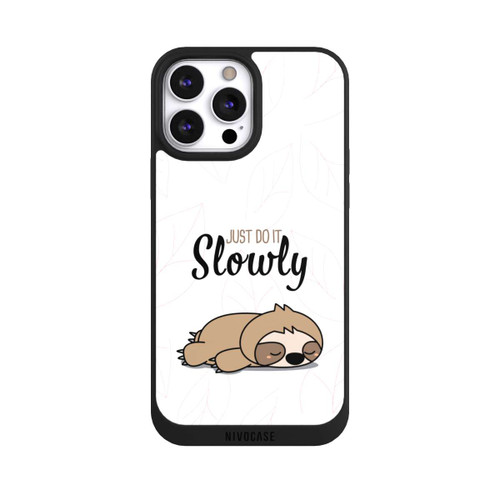 Apple iPhone 13 Pro Max NIVOpure Just Do It Slowly Sloth