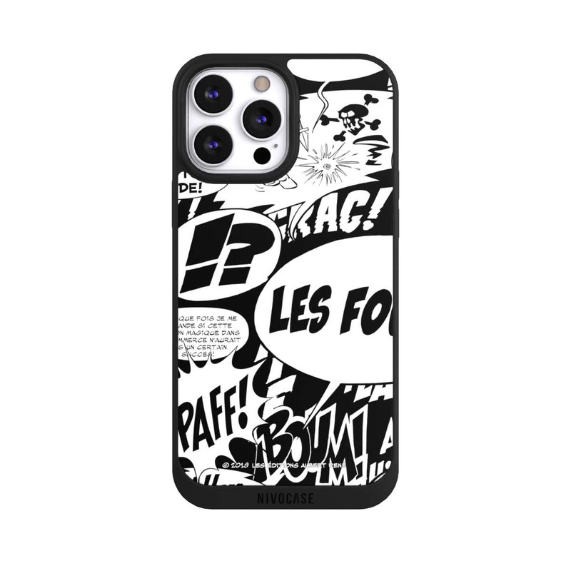 iPhone 13 Pro Max NIVOpure Bulles BD Astérix Noir
