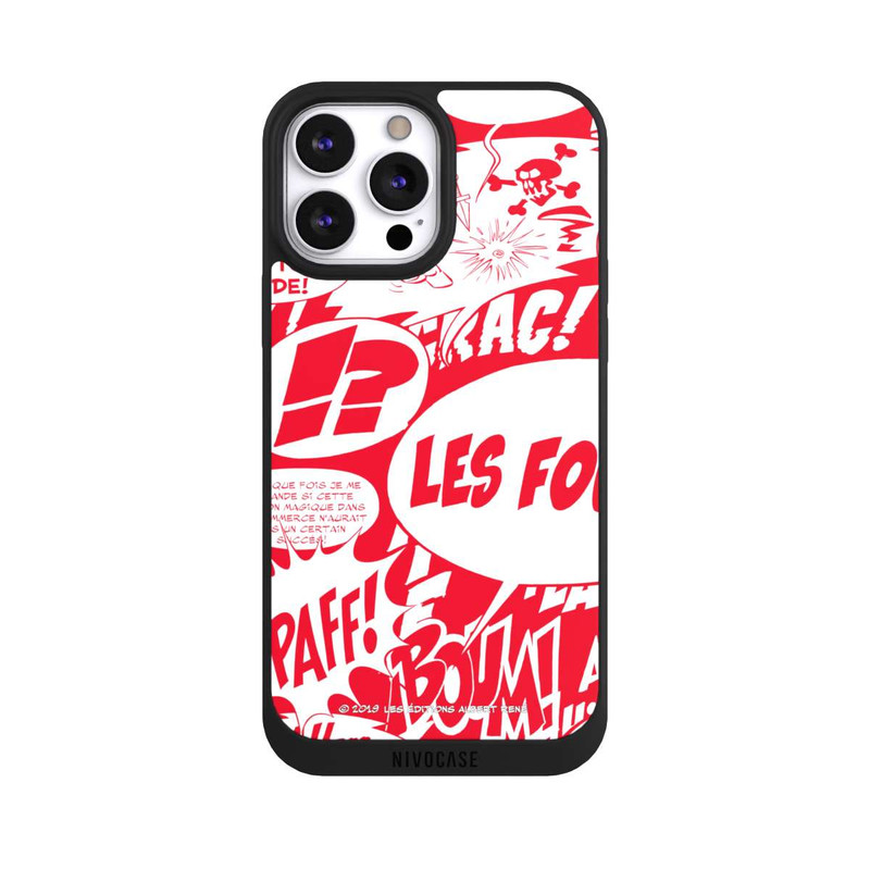 iPhone 13 Pro Max NIVOpure Speech Bubbles Asterix Red