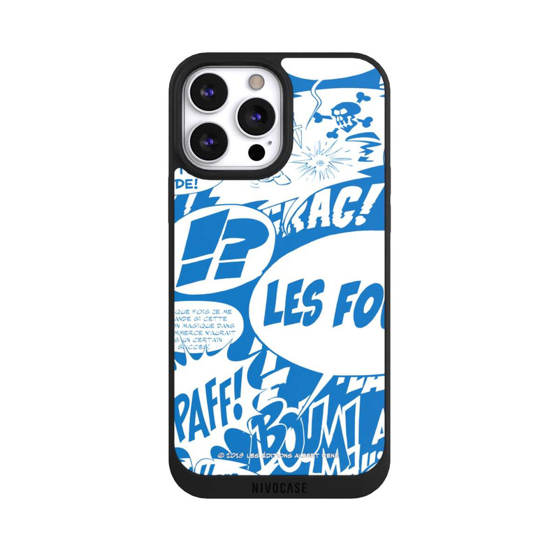 iPhone 13 Pro Max NIVOpure Speech Bubbles Asterix Blue