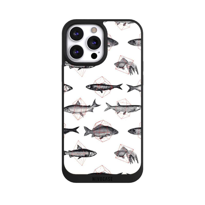 iPhone 13 Pro Max NIVOpure Poissons en géométrie