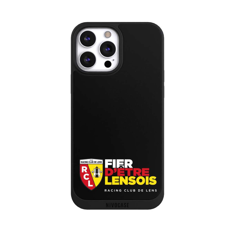 iPhone 13 Pro Max NIVOpure Logo RCL en bas Noir
