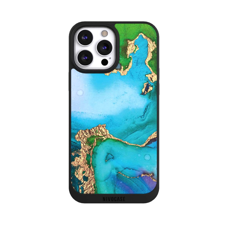 iPhone 13 Pro Max NIVOpure Colourfull Marble Glitterlook