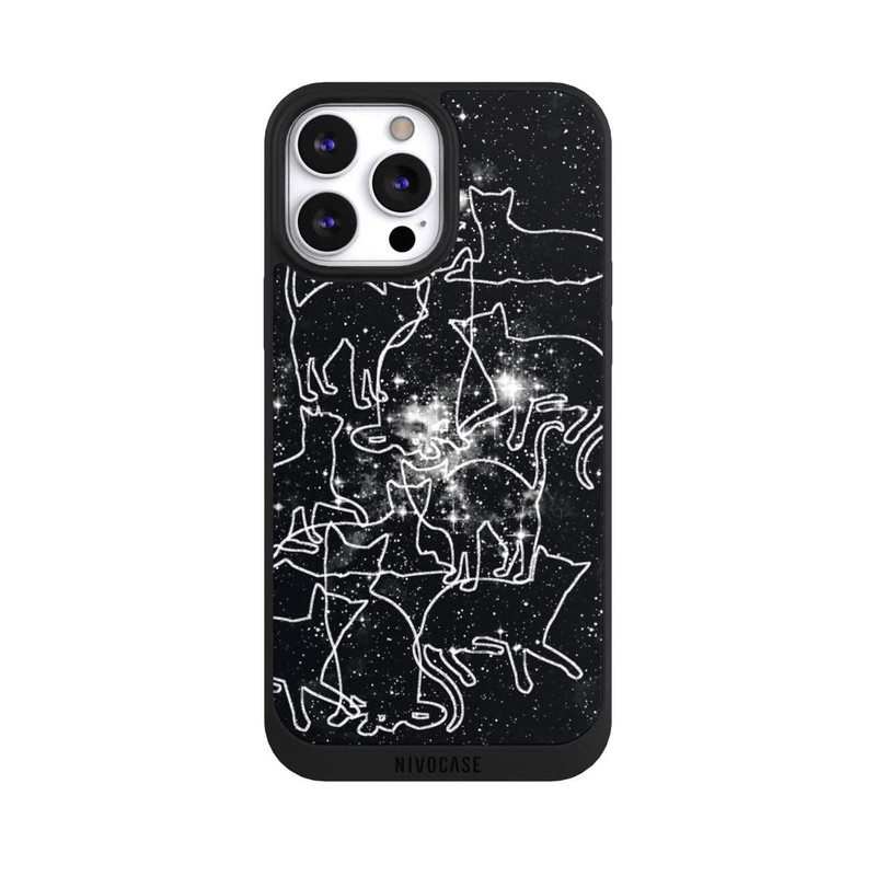 iPhone 13 Pro Max NIVOpure Chats de la nuit étoilée