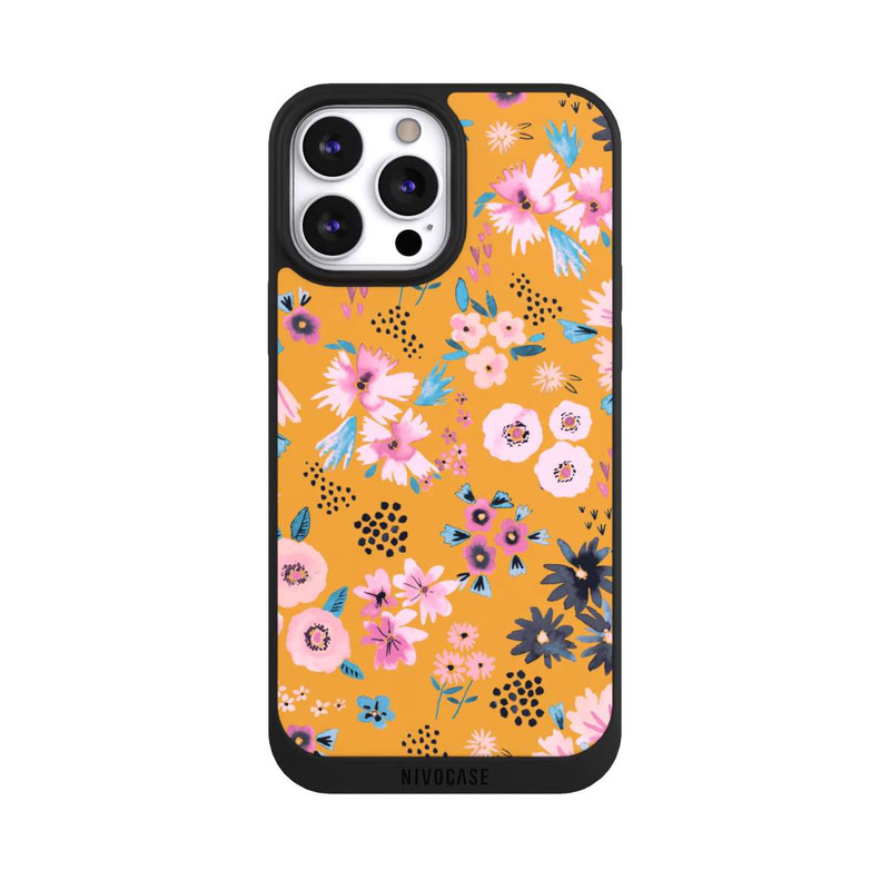 iPhone 13 Pro Max NIVOpure Kleine Blumen senfgelb