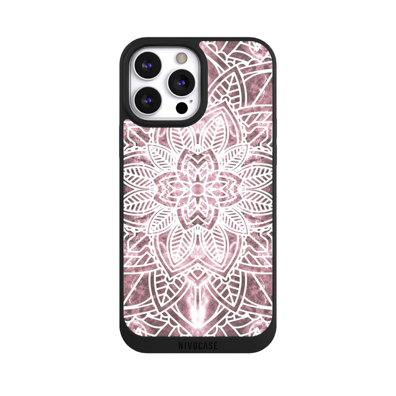 iPhone 13 Pro Max NIVOpure Blush Marmor Mandala