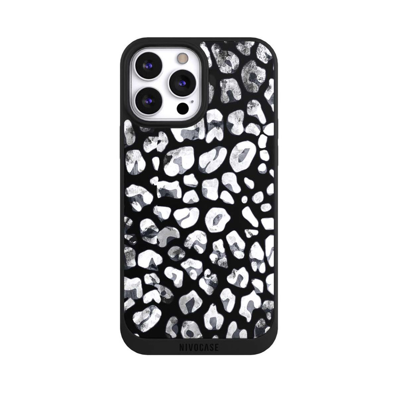 iPhone 13 Pro Max NIVOpure Monochrome leopard spots