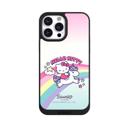 Apple iPhone 13 Pro Max NIVOpure Hello Kitty Regenbogen 