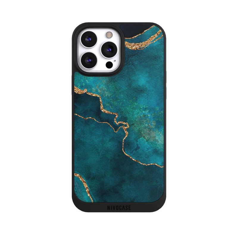 iPhone 13 Pro Max NIVOpure Gemstone Glamour teal